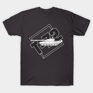 An early version of the USSR T-72 tank T-Shirt